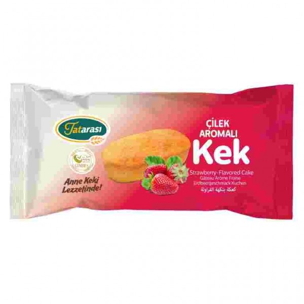 TATARASI ÇİLEK AROMALI KEK 50 Gr