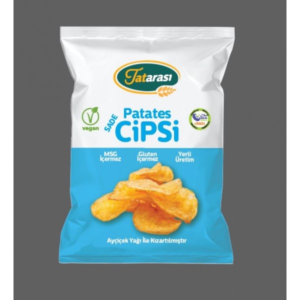 TATARASI SADE PATATES CİPSİ 70 Gr TATARASI SADE PATATES CİPSİ 70 Gr